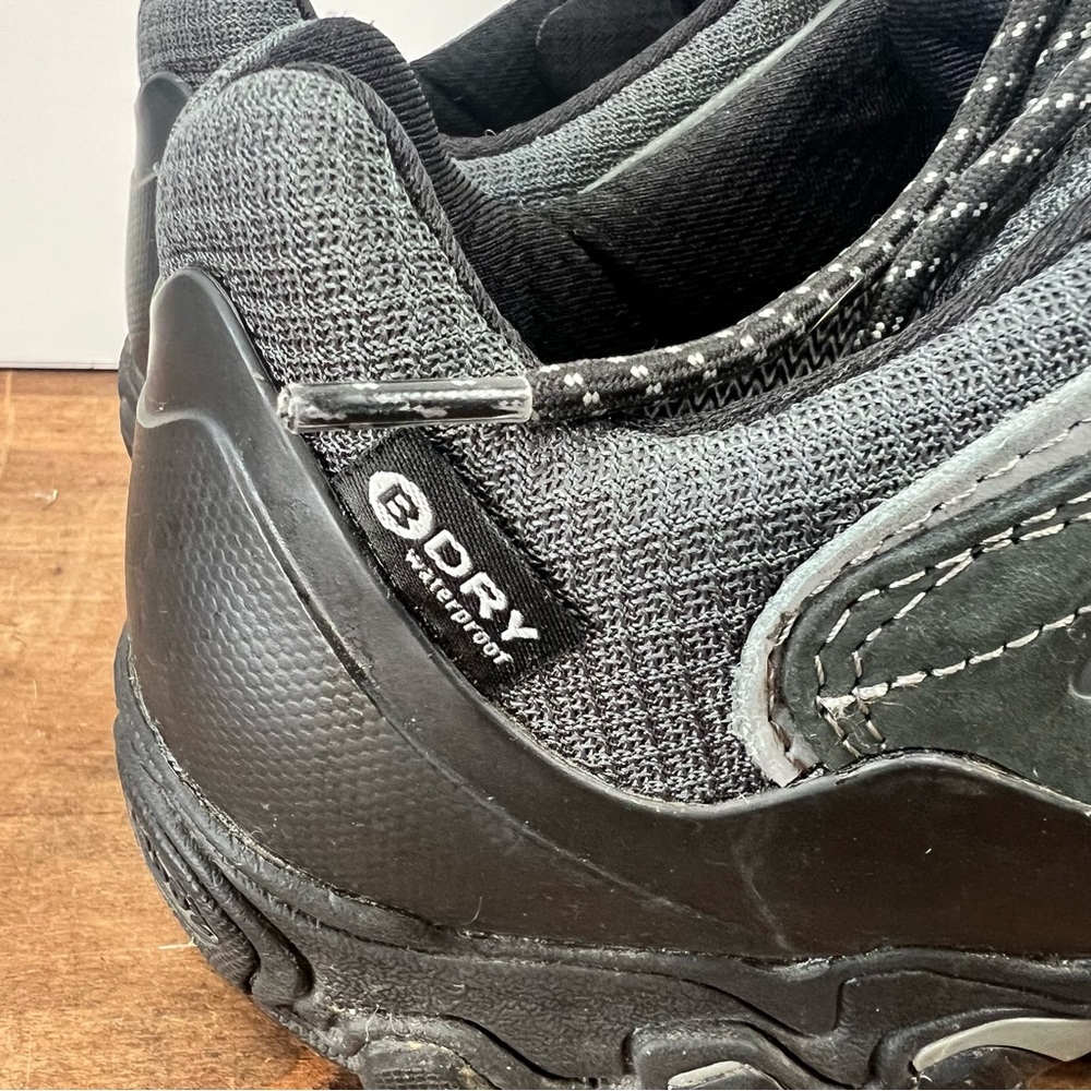 Oboz Men's Bridger Low Waterproof Hiking Shoes, Dark Shadow US 10 USED No insole - Picture 5 of 11